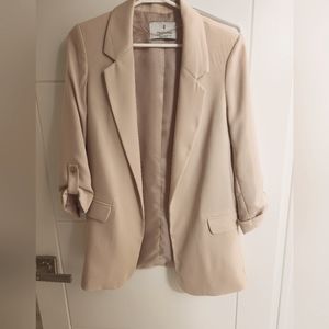 Stradivarius Beige Blazer XS
